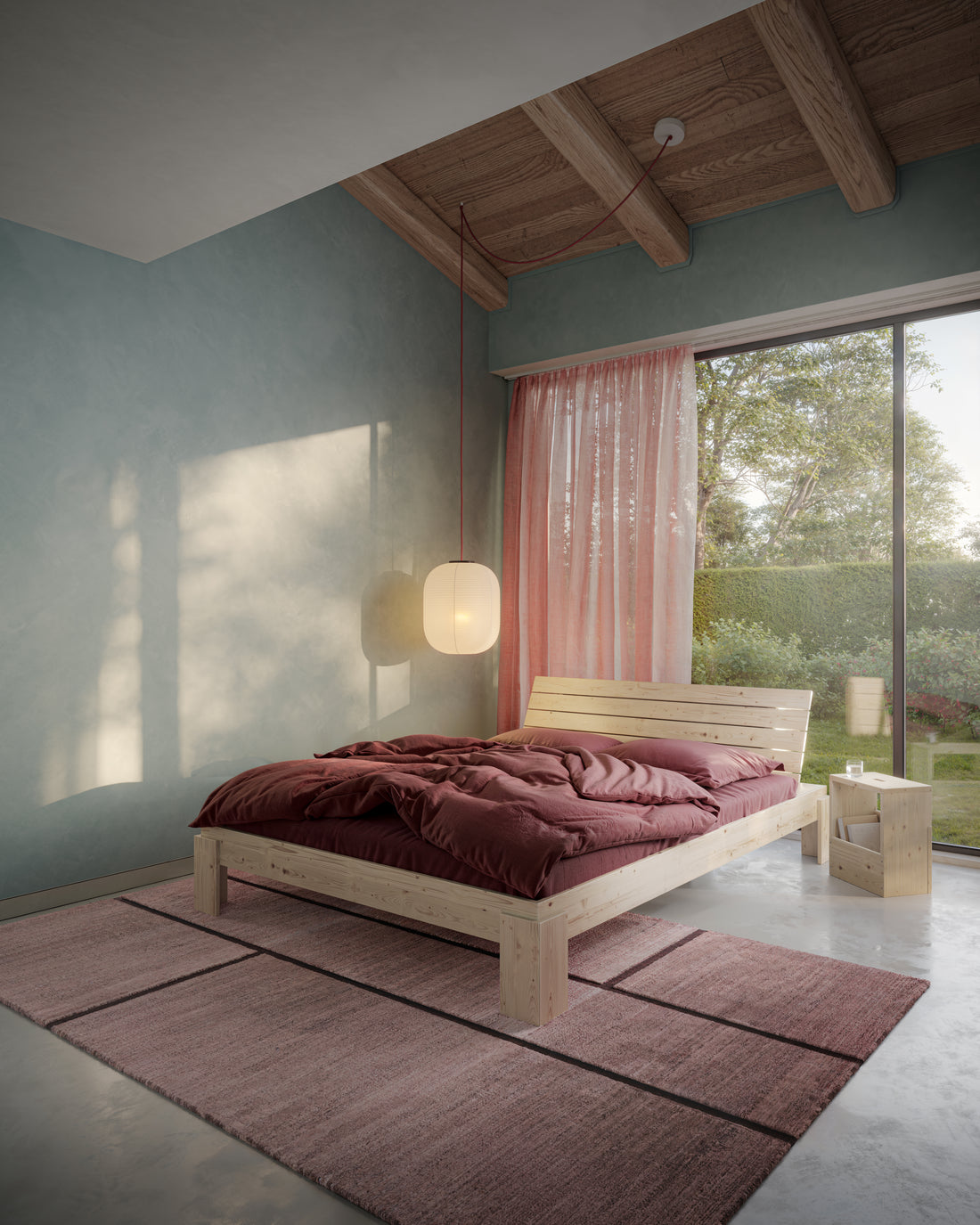 LAYERS BED HEADBOARD CLEAR