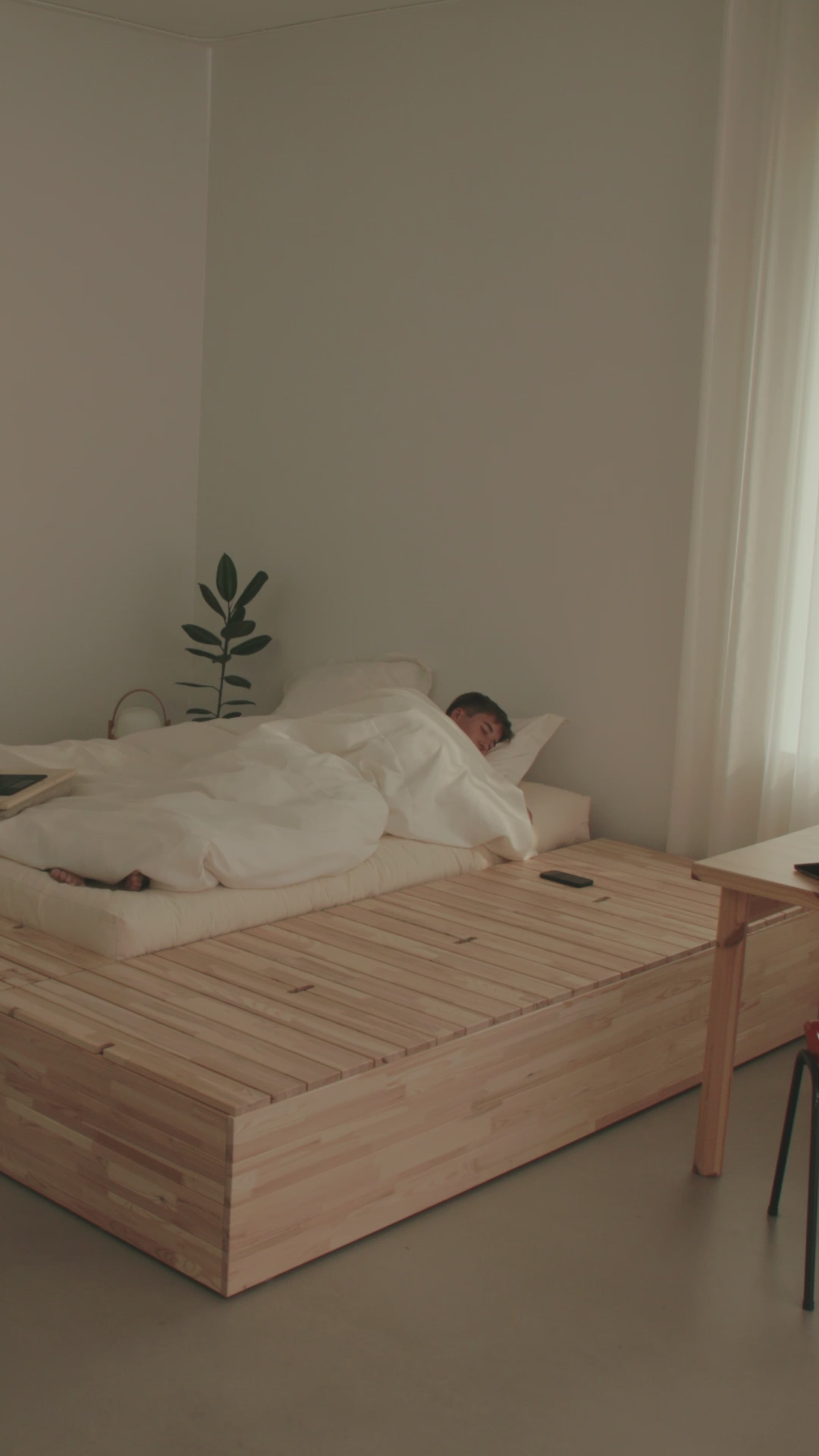 BASEMENT BED