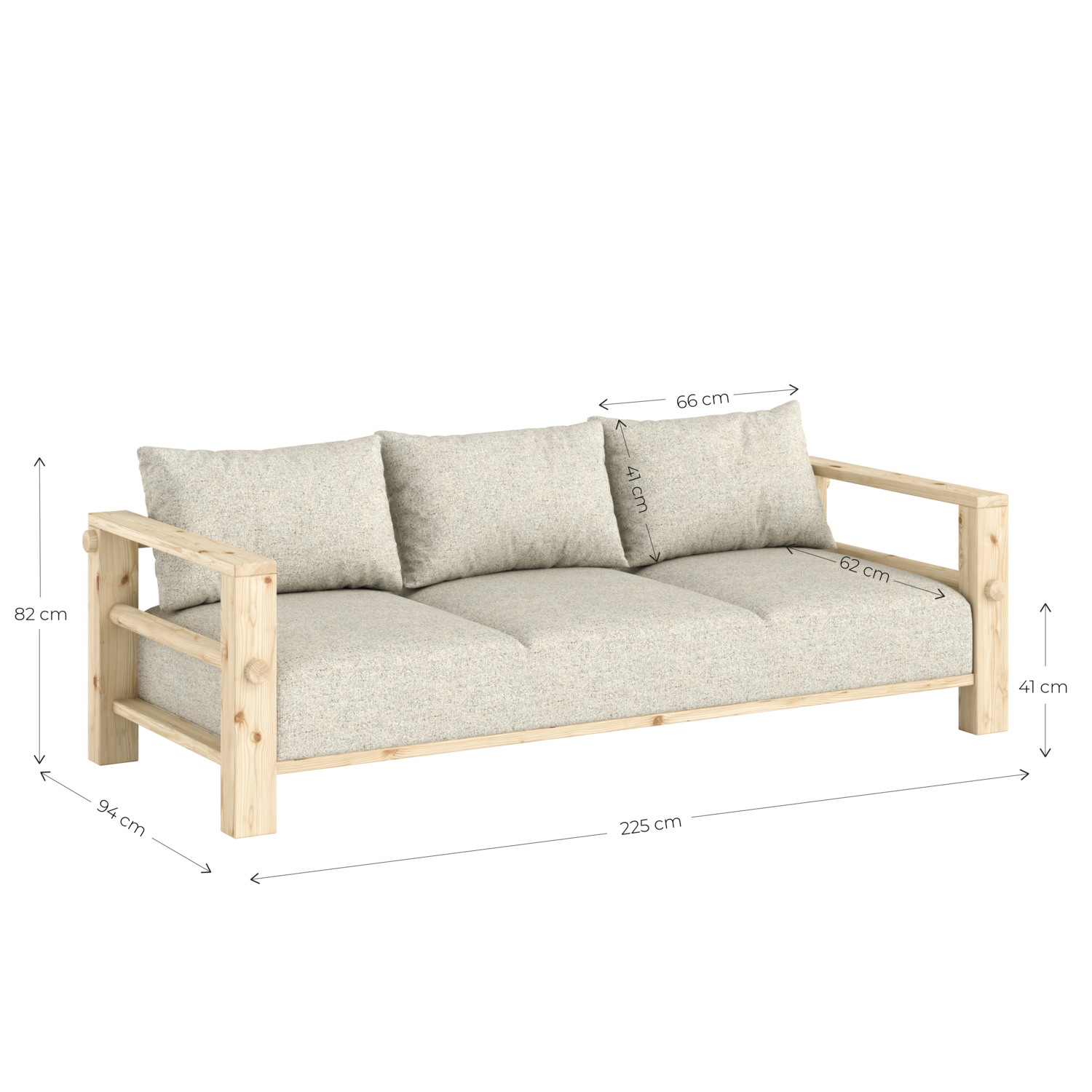 BARE Sofa bed