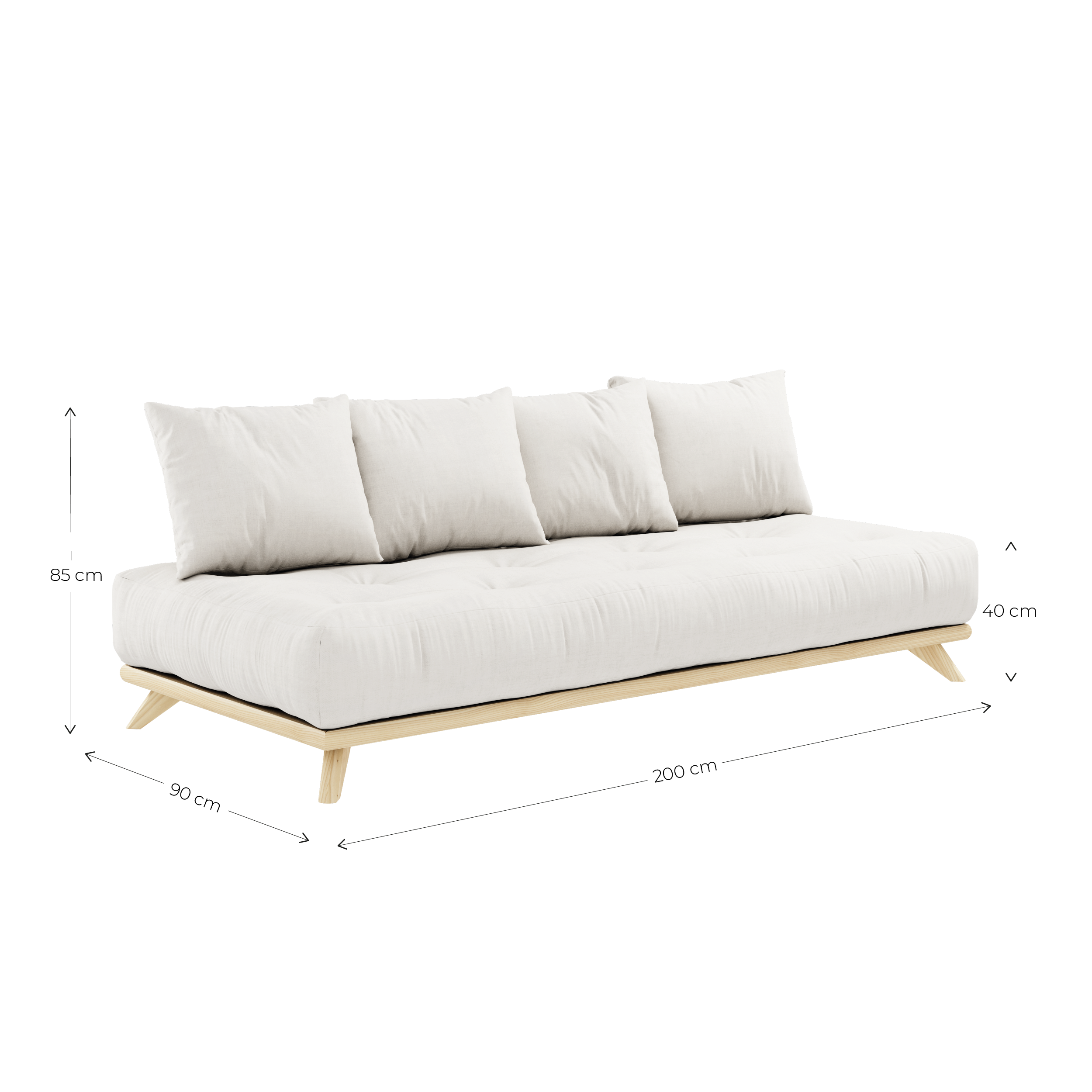 SENZA DAYBED