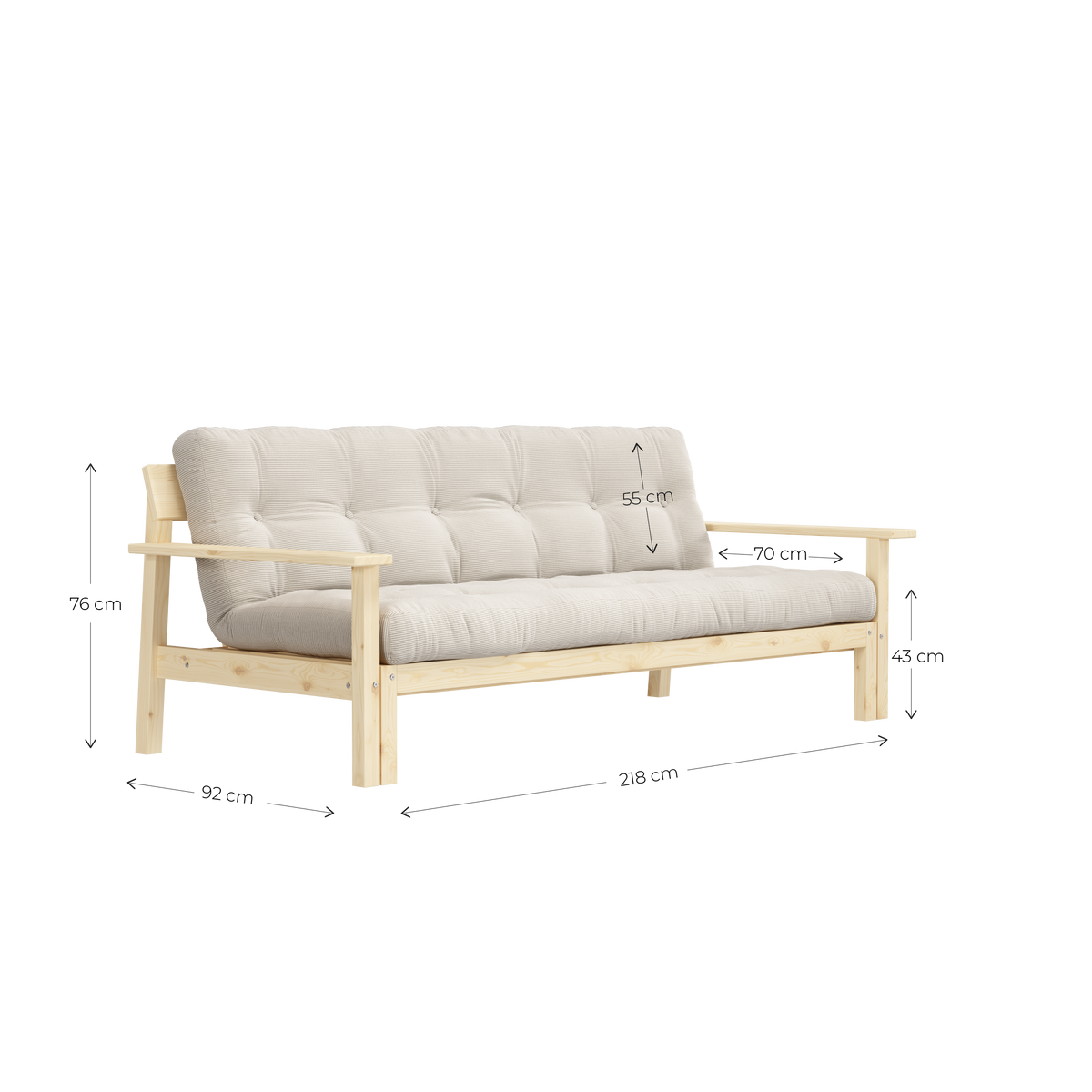 UNWIND Sovesofa