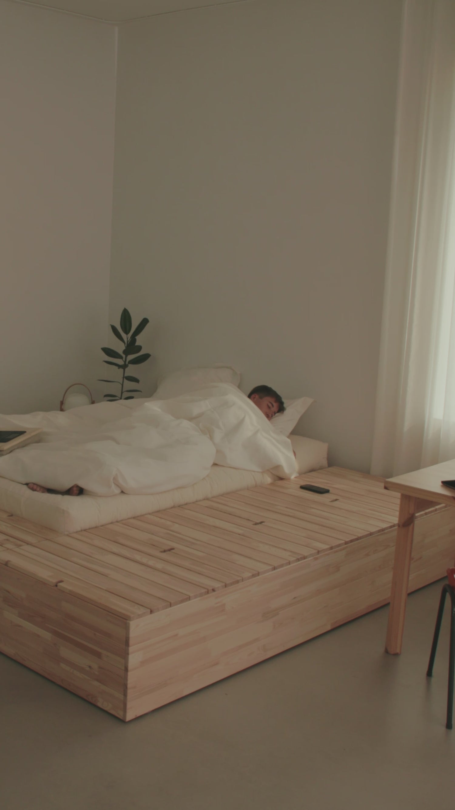 BASEMENT BED